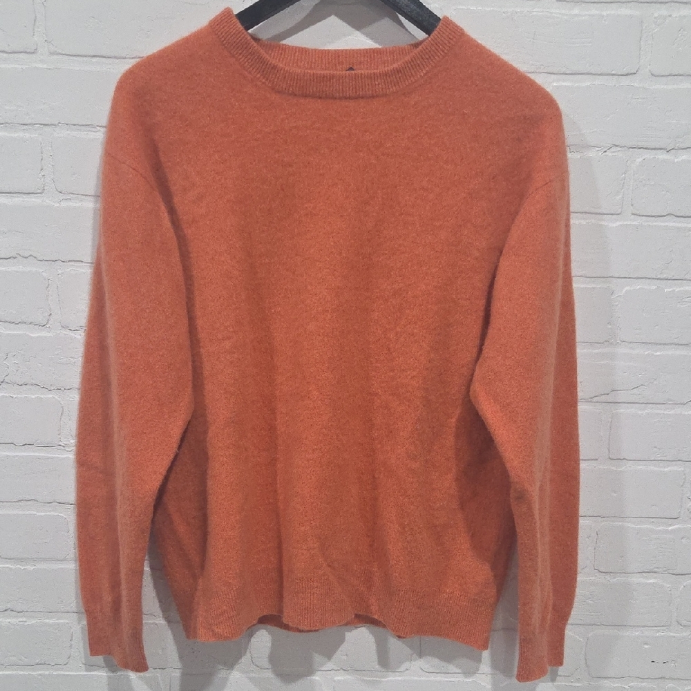 Orange Cashmere Sweater